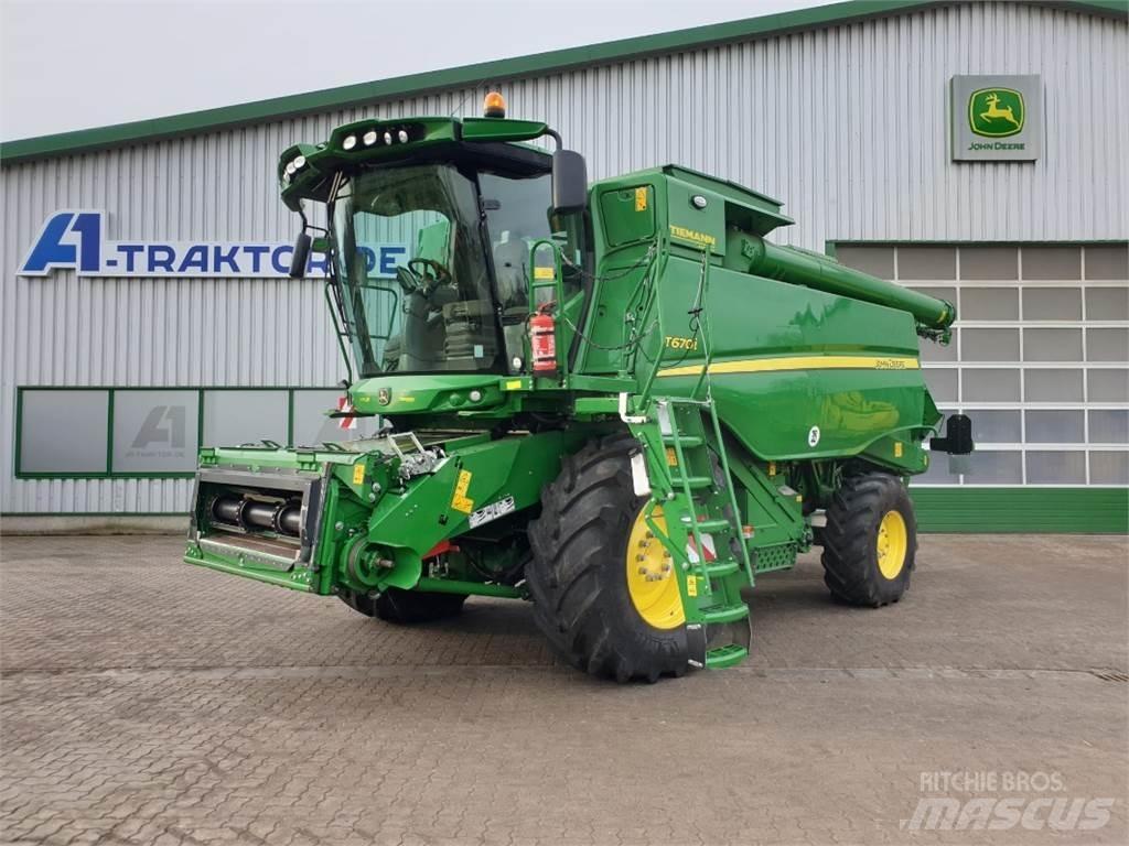 John Deere T670 Teraviljakombainid