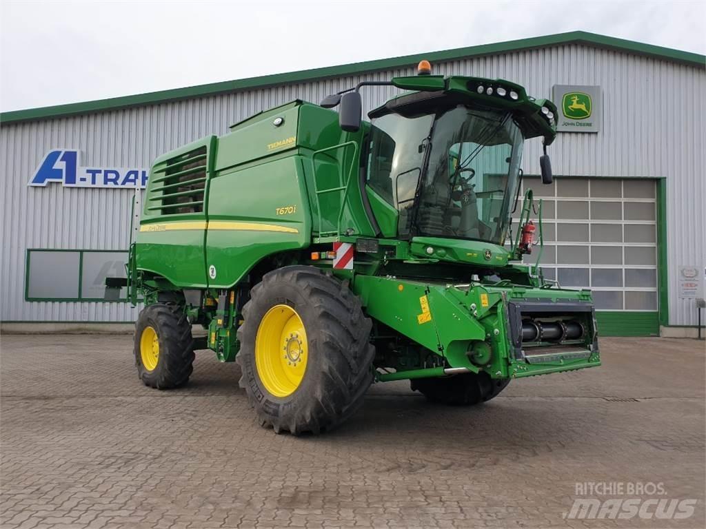 John Deere T670 Teraviljakombainid
