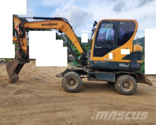 Hyundai Robex 55 W-3 Ratasekskavaatorid