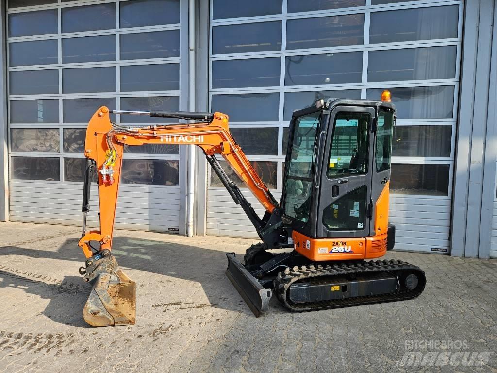 Hitachi ZX26U-6 Miniekskavaatorid < 7 t