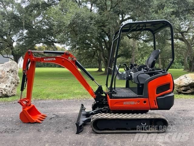 Kubota KX 018-4 Miniekskavaatorid < 7 t