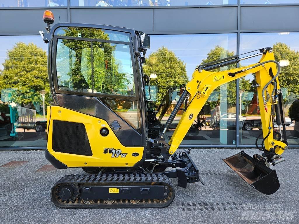Yanmar SV 19 VT Miniekskavaatorid < 7 t