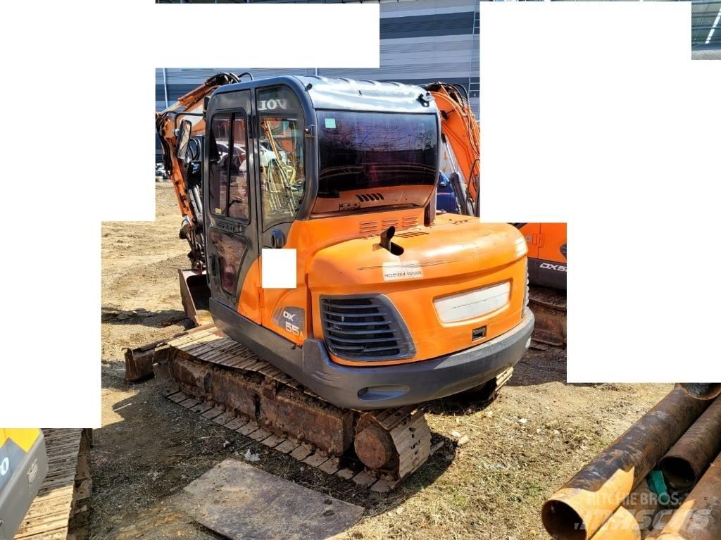 Doosan DX 55 Miniekskavaatorid < 7 t