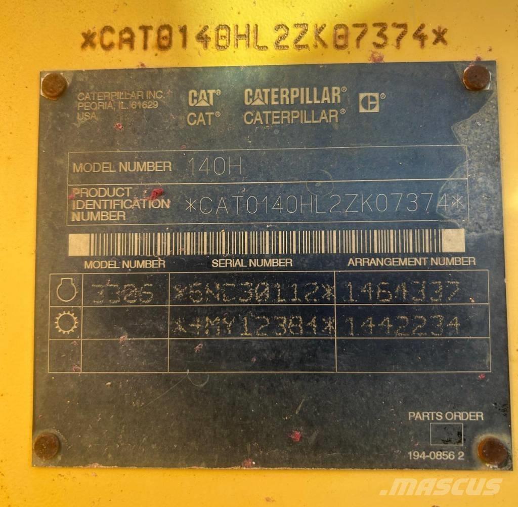 CAT 140 H Greiderid