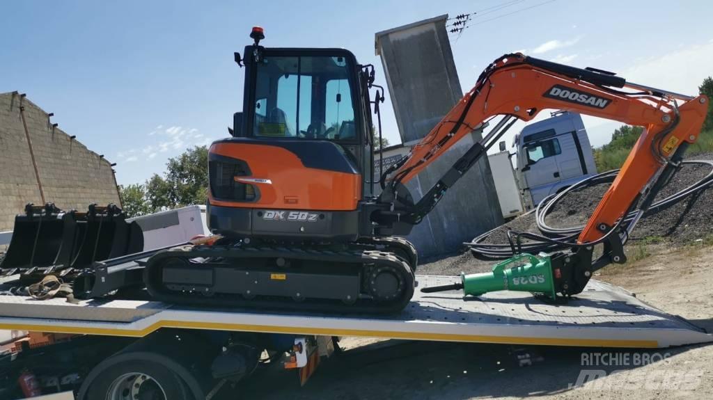 Doosan DX 50 Z Miniekskavaatorid < 7 t