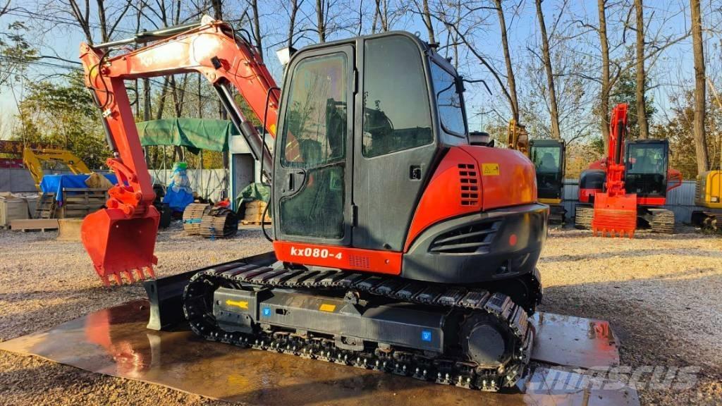Kubota KX 080 Miniekskavaatorid < 7 t