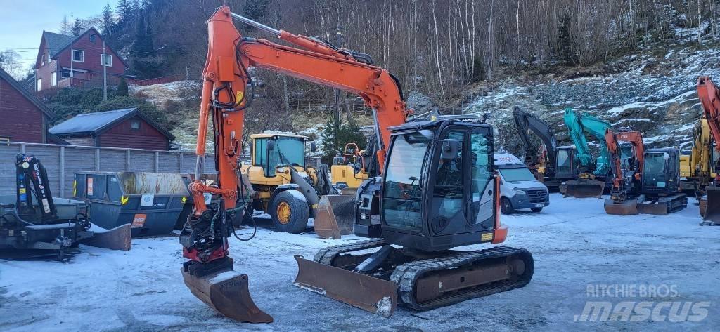Hitachi ZX 85 US-5 Väikeekskavaatorid 7t-12t