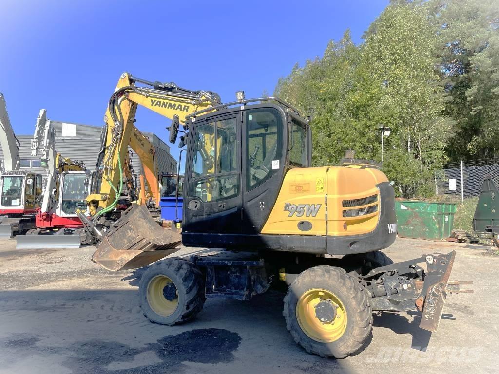 Yanmar B 95 W Ratasekskavaatorid