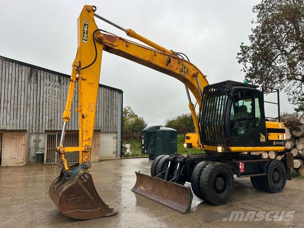 JCB JS 130 W Ratasekskavaatorid