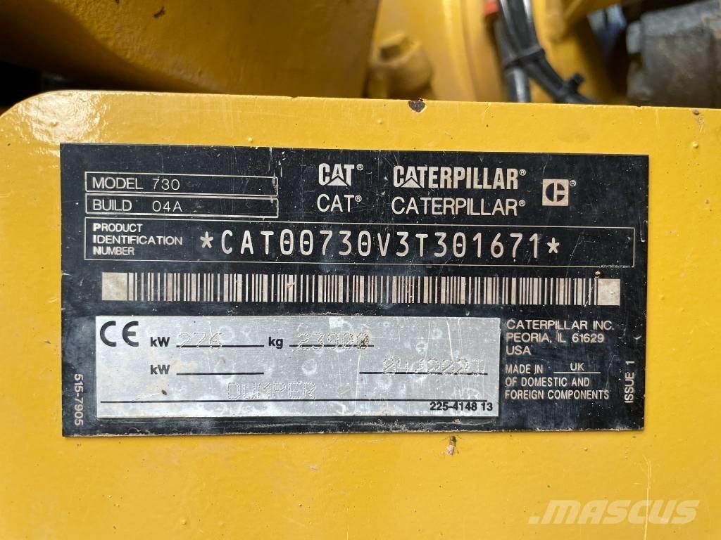 CAT 730 C Liigendraamiga pinnaseveokid