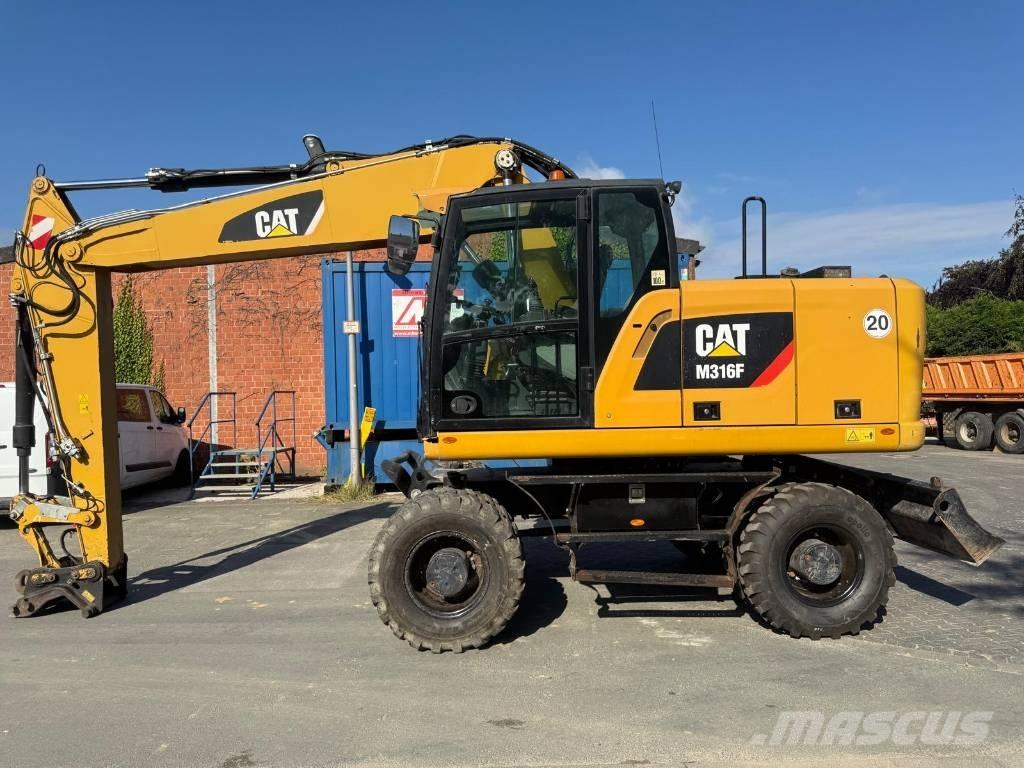 CAT M 316F Ratasekskavaatorid