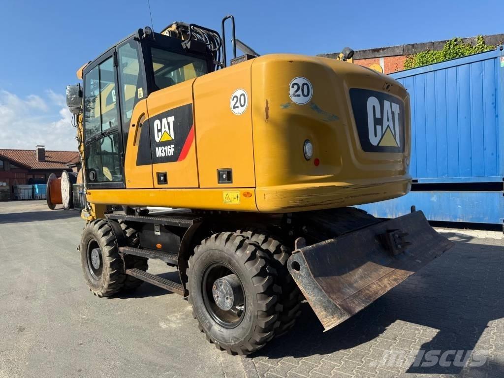 CAT M 316F Ratasekskavaatorid