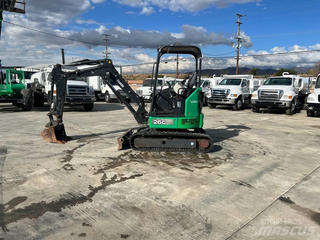 John Deere 26G Miniekskavaatorid < 7 t