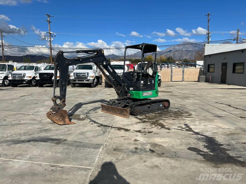 John Deere 26G Miniekskavaatorid < 7 t