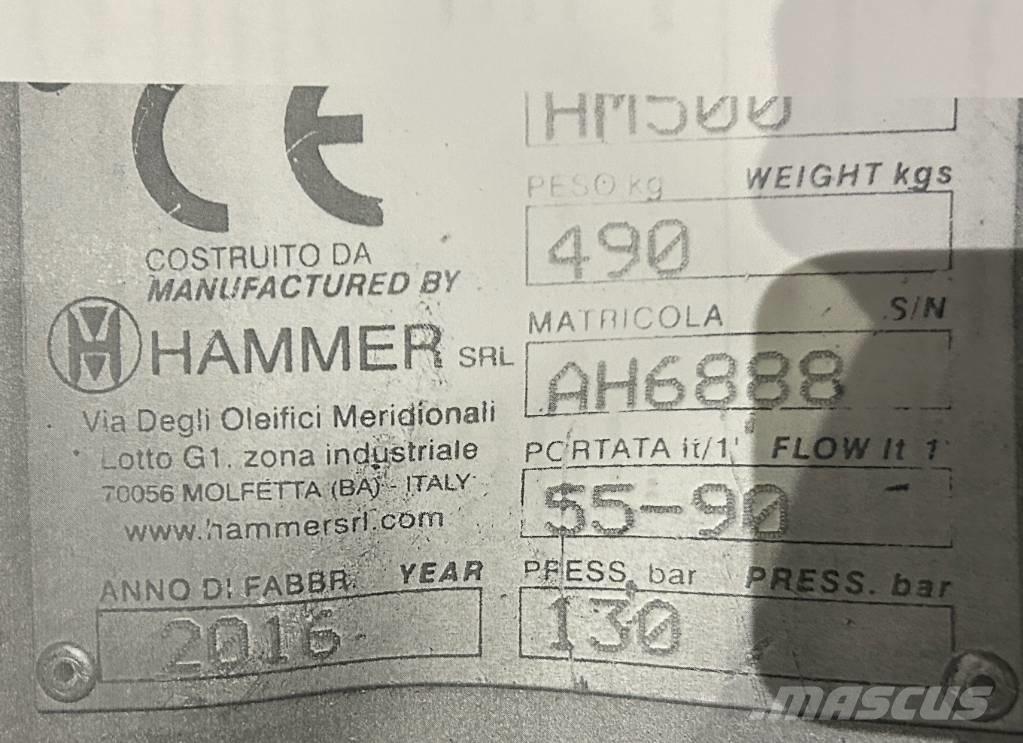 Hammer HM 500 Hüdrohaamrid