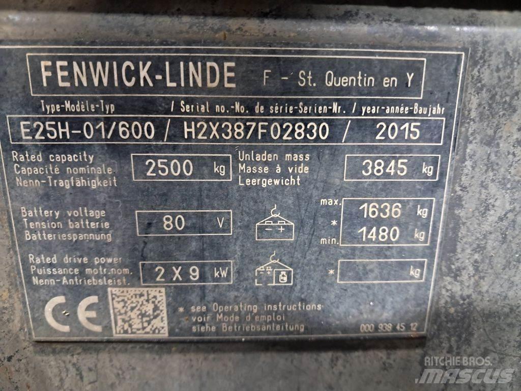Linde E25H-01/600 Elektritõstukid