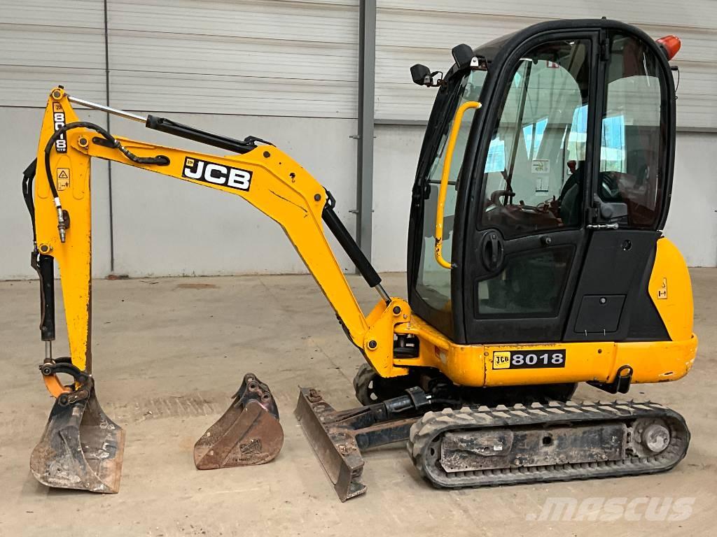 JCB 8018 Miniekskavaatorid < 7 t