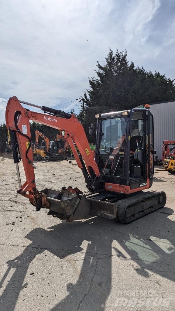 Kubota U 27 Miniekskavaatorid < 7 t