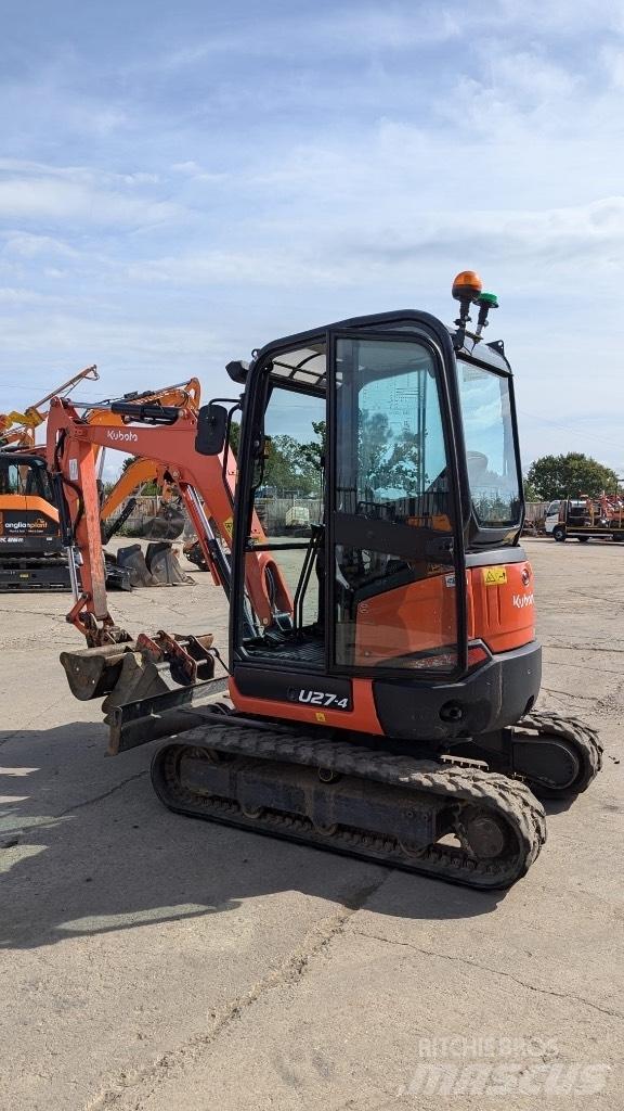 Kubota U 27 Miniekskavaatorid < 7 t