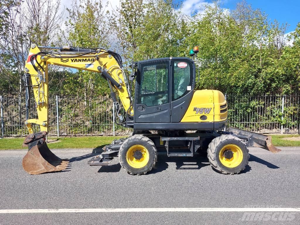 Yanmar B95W Ratasekskavaatorid