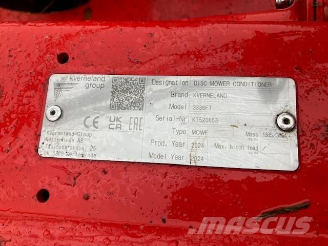 Kverneland 3336 FT Muljurniidukid