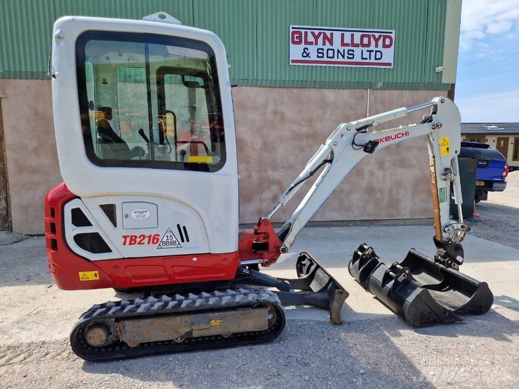 Takeuchi TB 216 A Miniekskavaatorid < 7 t
