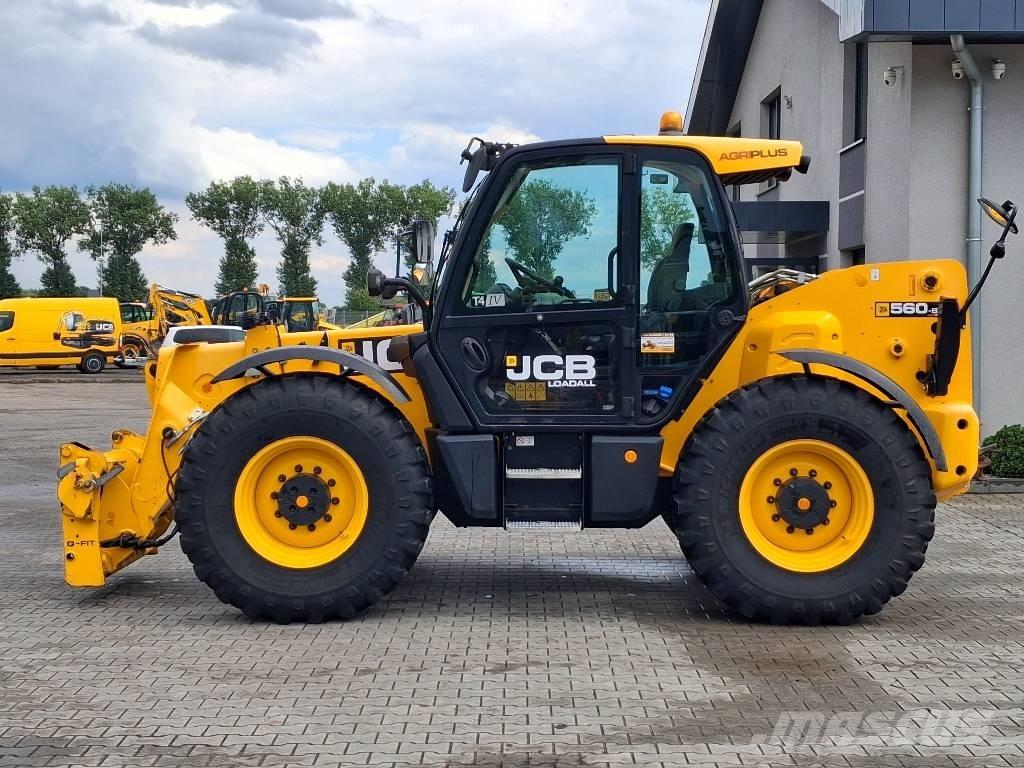 JCB 560-80 AGRI PLUS Teleskooplaadurid