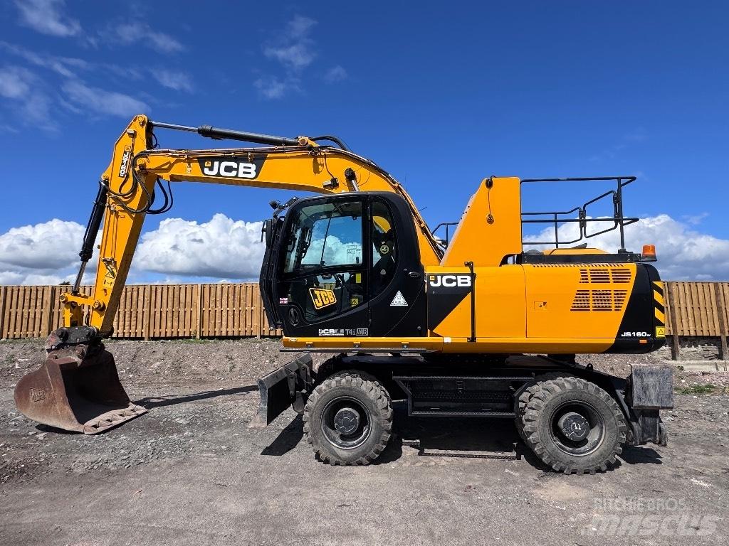 JCB JS 160 W Ratasekskavaatorid