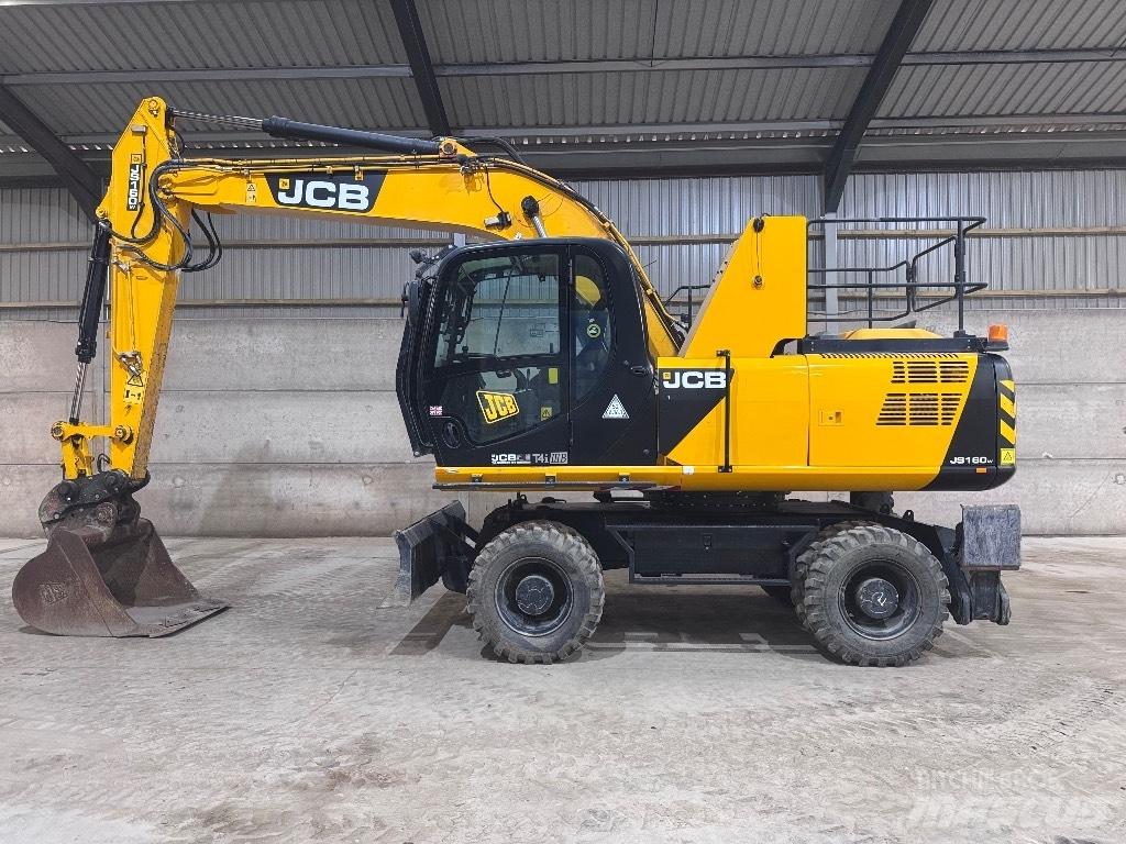 JCB JS 160 W Ratasekskavaatorid