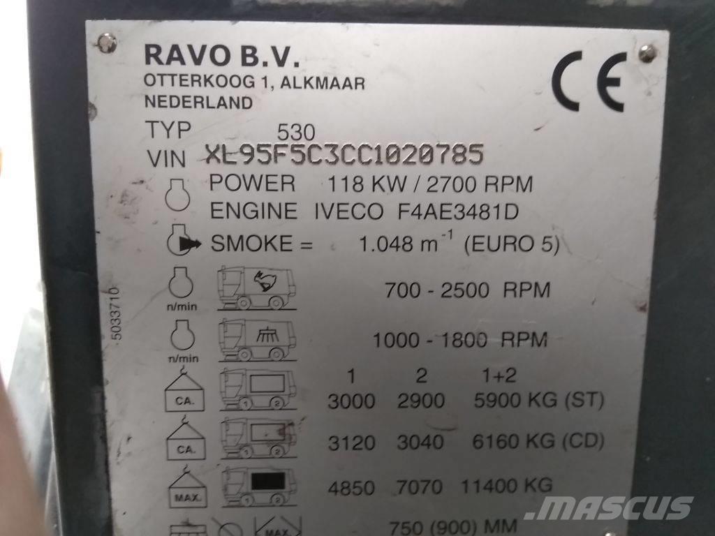 Ravo 530 CD Tänavapuhastusmasinad