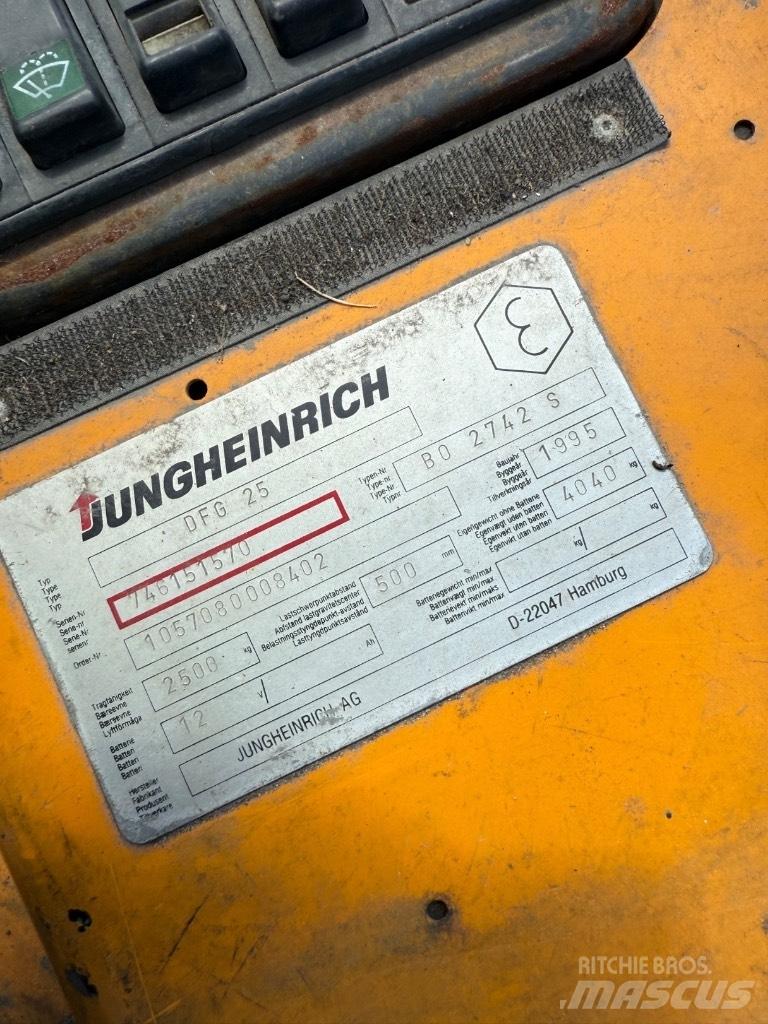 Jungheinrich DFG 25 Diiseltõstukid