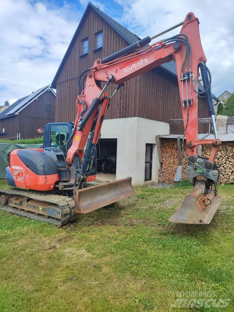 Kubota KX 080-4 Väikeekskavaatorid 7t-12t