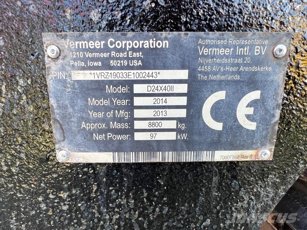 Vermeer D24X40II Horisontaalsed puurmasinad