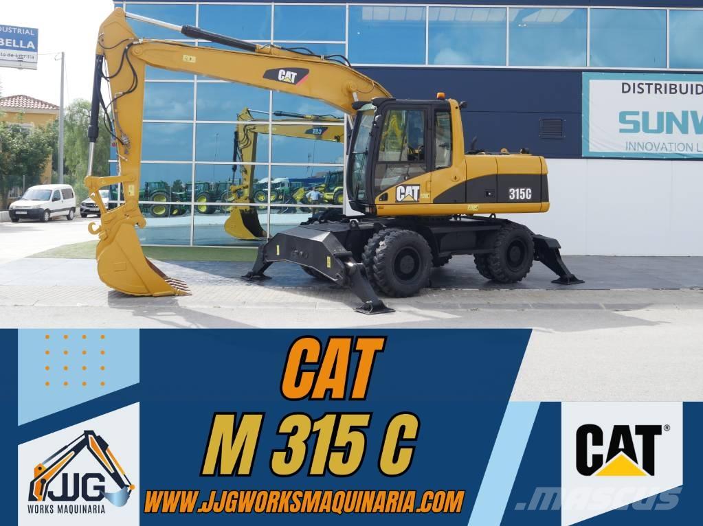 CAT M 315 C Ratasekskavaatorid
