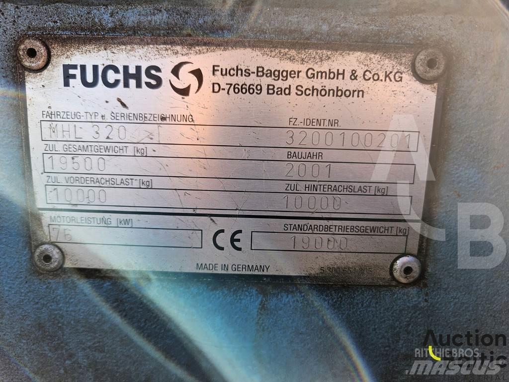 Fuchs MHL 320 Ratasekskavaatorid