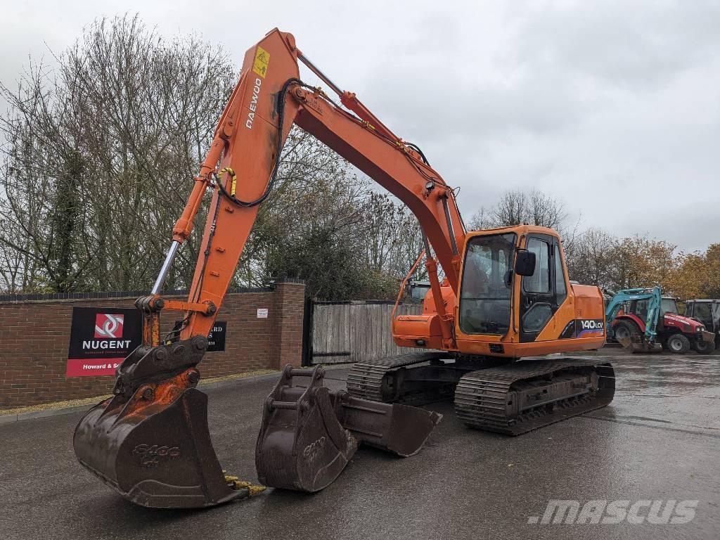 Daewoo Doosan 140LCV Roomikekskavaatorid