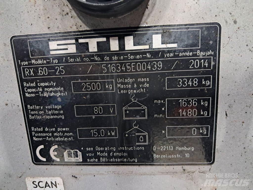 Still RX60-25 Elektritõstukid
