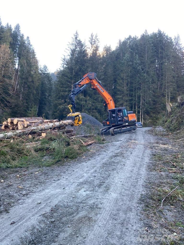 Doosan DX 235 NLC-5 Roomikekskavaatorid