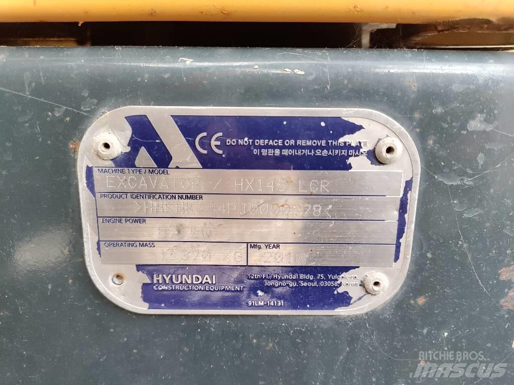 Hyundai HX 145 LCR Roomikekskavaatorid