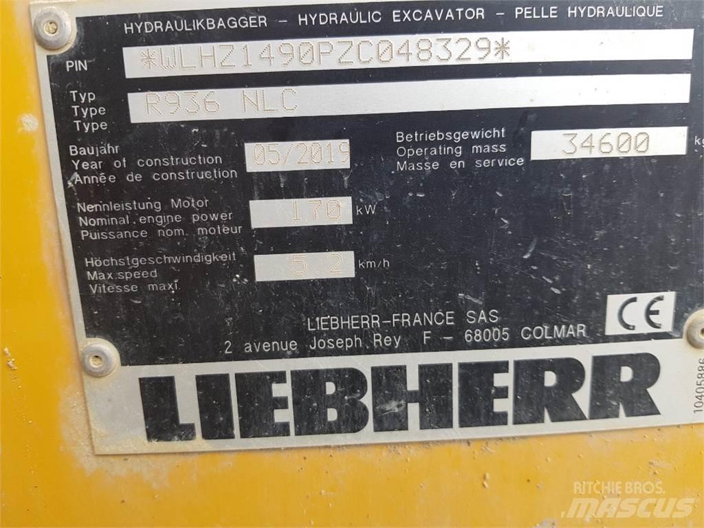Liebherr R936 NLC Roomikekskavaatorid