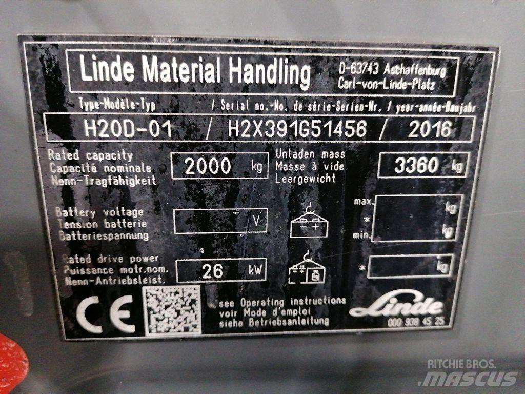 Linde H20D-01 Diiseltõstukid