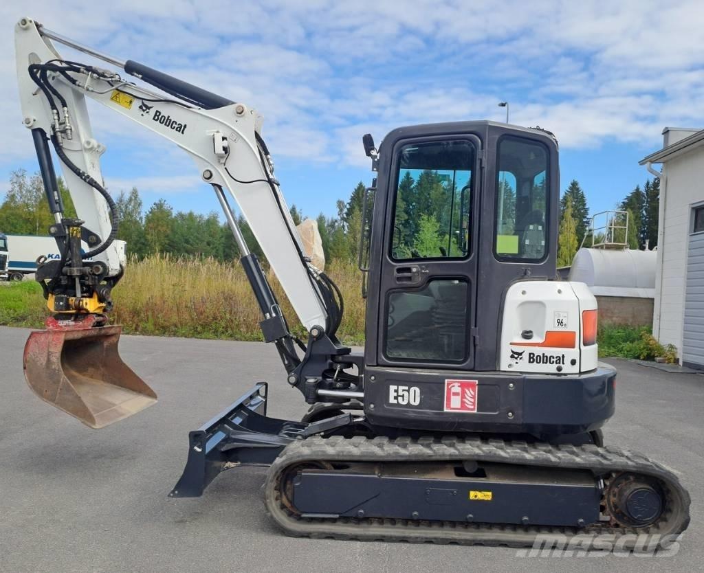Bobcat E 50 Miniekskavaatorid < 7 t