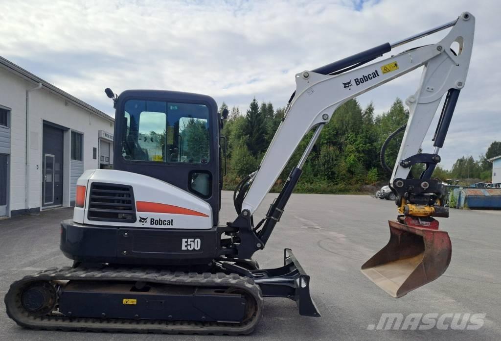 Bobcat E 50 Miniekskavaatorid < 7 t