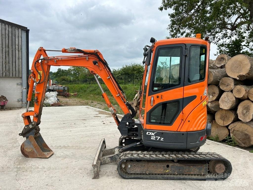 Doosan DX 27 Z Miniekskavaatorid < 7 t
