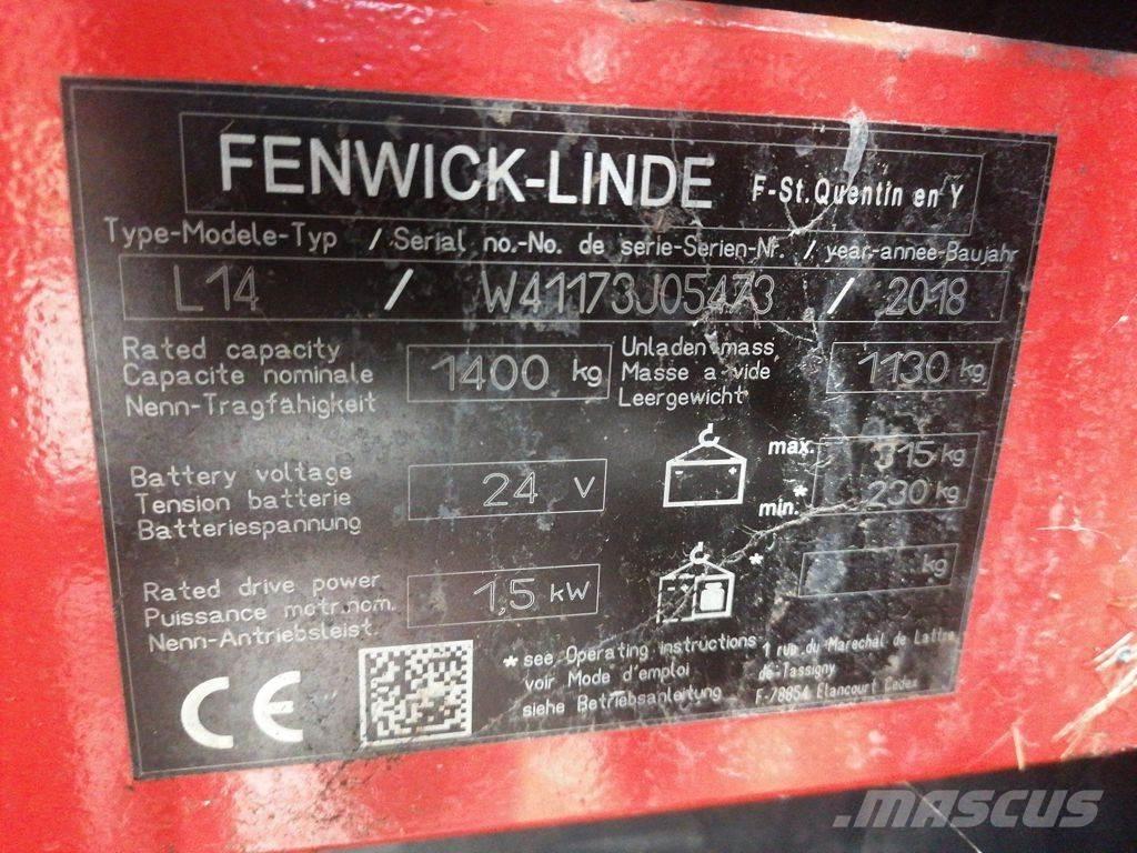 Linde L14 Järelkäidavad virnastajad