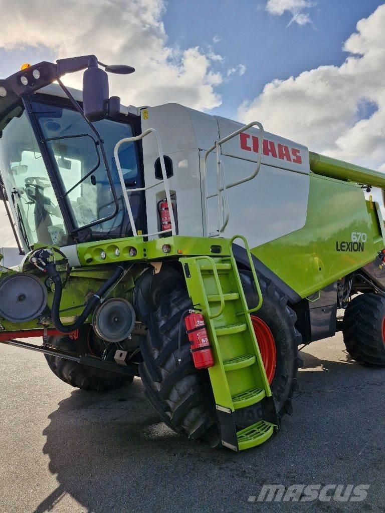 CLAAS Lexion 670 Teraviljakombainid