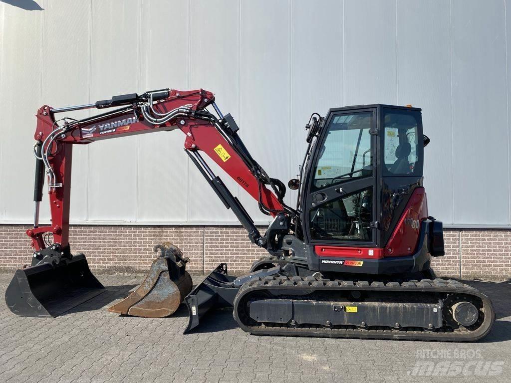 Yanmar VIO80-2PB Väikeekskavaatorid 7t-12t