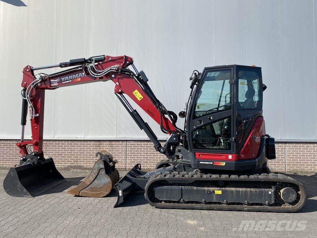 Yanmar VIO80-2PB Väikeekskavaatorid 7t-12t