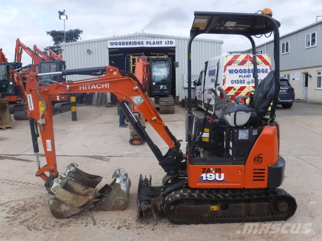 Hitachi ZX 19 U-6 Miniekskavaatorid < 7 t