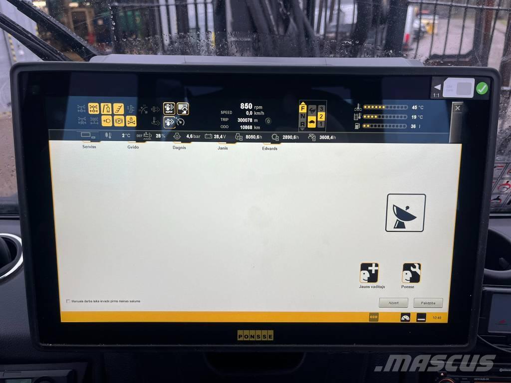 Ponsse Buffalo 8W Forwarderid